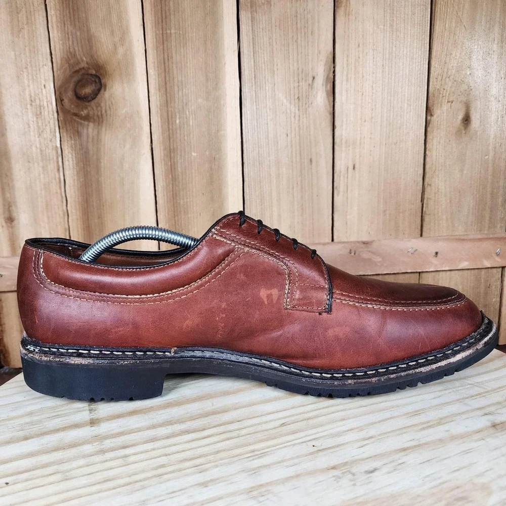 Allen Edmonds Shoes Mens Size 12 D Brown Leather Wilbert Comfort‎ Oxford USA